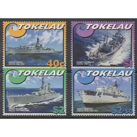 Offre Exclusive Tokelau - 2002 - No 285/288 - Navigation