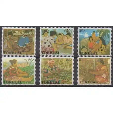 Original Tokelau - 1990 - No 183A/183F - Artisanat ou métiers