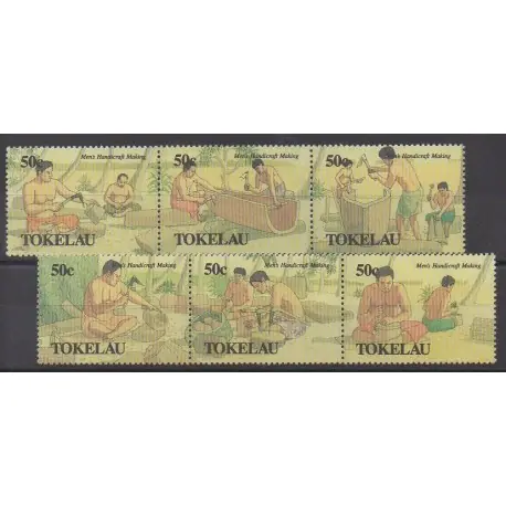Tokelau - 1990 - No 178/183 - Artisanat ou métiers Meilleure Vente
