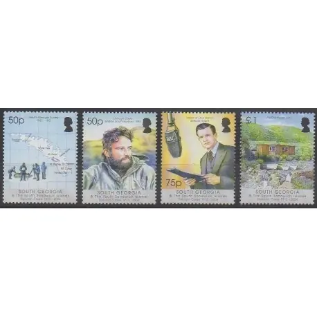 Top Vente Falkland-Géorgie du Sud et Sandwich du Sud - 2005 - No 402/405 - Polaire