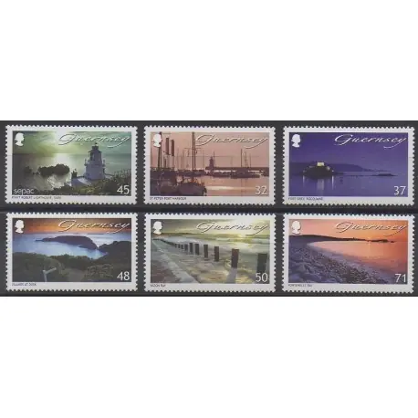 Guernesey - 2007 - No 1162/1166 - Sites - Phares Original