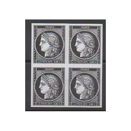 Nouveauté France - Poste - 2019 - No 5305 bloc de 4