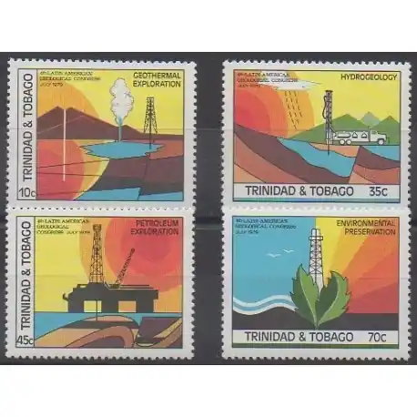 Trinité et Tobago - 1979 - No 396/399 - Sciences et Techniques Soldes