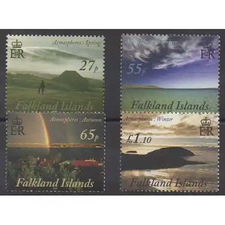 Premium Falkland - 2010 - No 1050/1053 - Sites