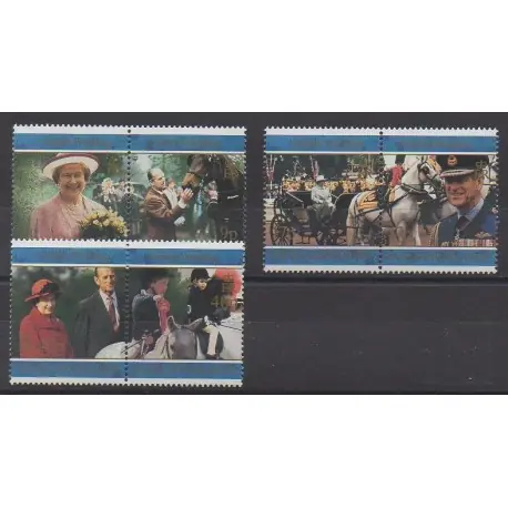 Petit Prix Falkland - 1997 - No 700/705 - Royauté - Principauté