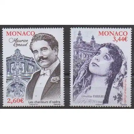 Livraison Express Monaco - 2019 - No 3176/3177 - Musique