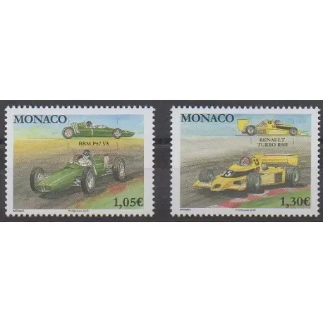 Monaco - 2019 - No 3171/3172 - Voitures Expédié Aujourd’hui