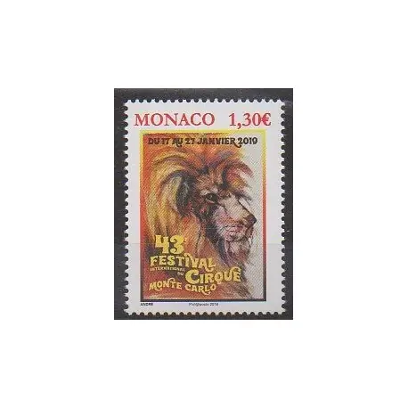 Prix Bas Monaco - 2019 - No 3164 - Cirque
