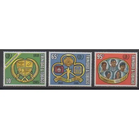 Acheter Direct Trinité et Tobago - 1985 - No 529/531 - Scoutisme