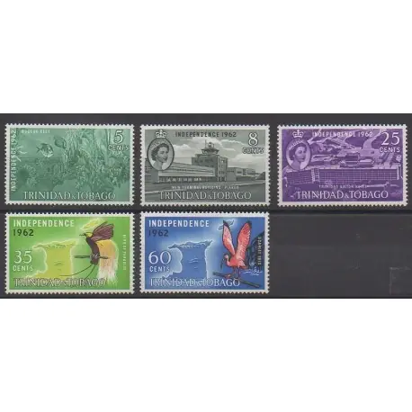 Affaire À Saisir Trinité et Tobago - 1962 - No 192/196 - Histoire