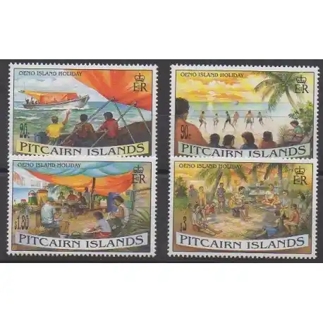 Pitcairn - 1995 - No 444/447 Soldes