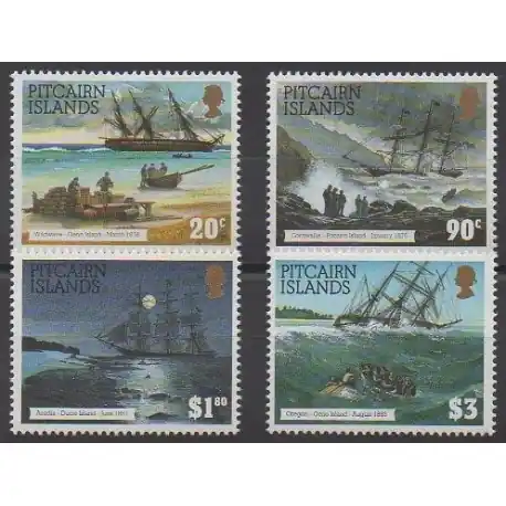 Pas Cher Pitcairn - 1994 - No 421/424 - Navigation