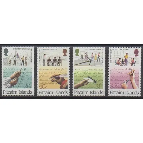 Pitcairn - 1988 - No 309/312 - Histoire militaire Acheter Direct