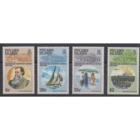 Pitcairn - 1986 - No 275/278 Réduction