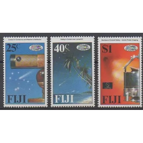 Nouveauté Fidji - 1986 - No 545/547 - Astronomie