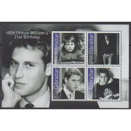 Gibraltar - 2003 - No BF56 - Royauté - Principauté Vente Flash