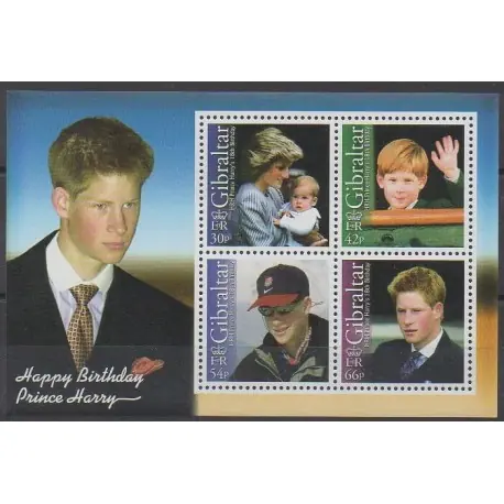 Gibraltar - 2002 - No BF52 - Royauté - Principauté Jusqu’à Épuisement Des Stocks