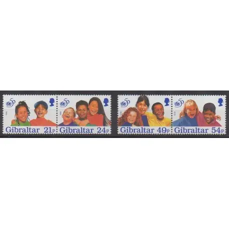 Gibraltar - 1996 - No 772/775 - Enfance Bon Plan