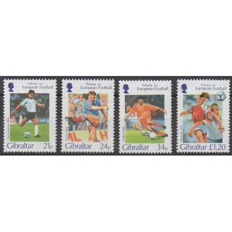 Gibraltar - 1996 - No 768/771 - Football Haute Qualité