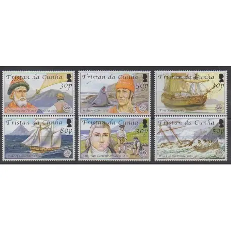 Promotion Tristan da Cunha - 2006 - No 805/810 - Histoire
