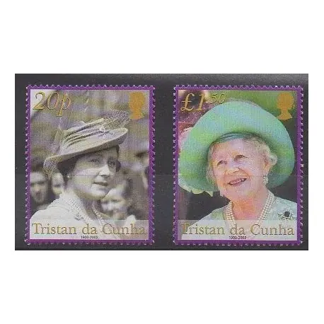 Must-Have Tristan da Cunha - 2002 - No 712/713 - Royauté - Principauté