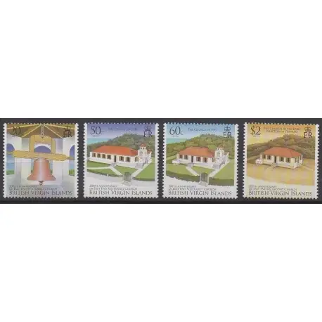 Usine Directe Vierges (Iles) - 2010 - No 1104/1107 - Églises