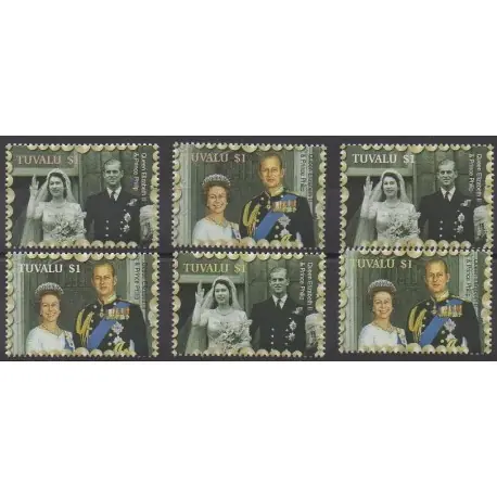 Meilleur Choix Tuvalu - 2007 - No 1155/1160 - Royauté - Principauté