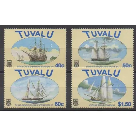 Tuvalu - 1998 - No 744/747 - Navigation Marque