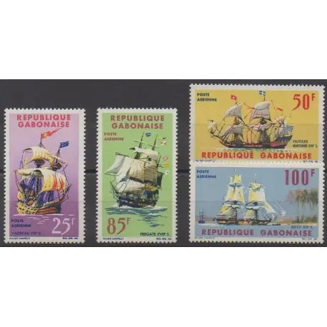 Gabon - 1965 - No PA32/PA35 - Navigation Retour Gratuit