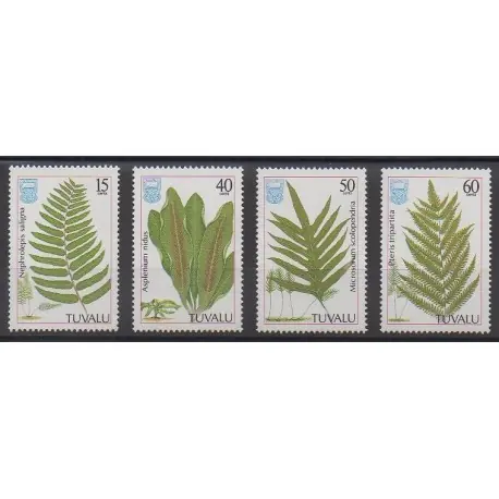 Nouvel Arrivage Tuvalu - 1987 - No 444/447 - Flore
