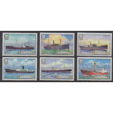 Meilleure Qualité Tuvalu - 1984 - No 217/222 - Navigation