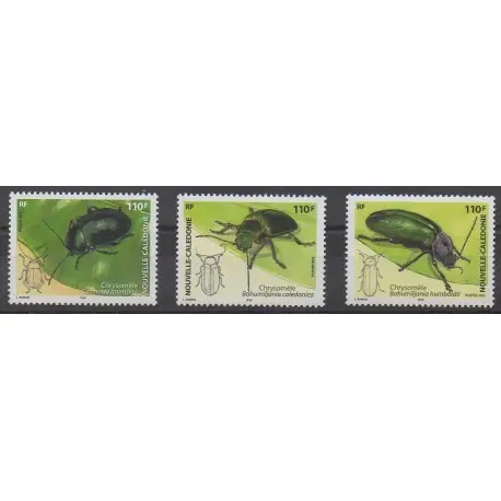 Top Qualité Nouvelle-Calédonie - 2005 - No 960/962 - Insectes