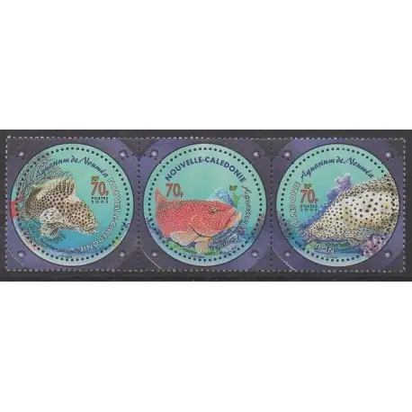 Top Qualité Nouvelle-Calédonie - 2003 - No 890/892 - Animaux marins