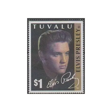 Artisanat Tuvalu - 2002 - No 958 - Célébrités