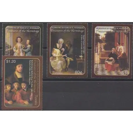 Tuvalu - 2004 - No 1039/1042 - Peinture Nouvelle Collection