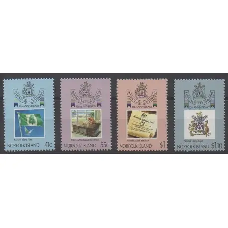 Paiement Sécurisé Norfolk - 1989 - No 455/458