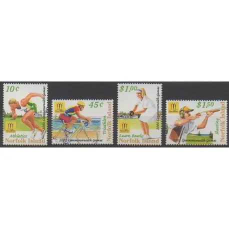 Affaire À Saisir Norfolk - 2002 - No 751/754 - Sports divers