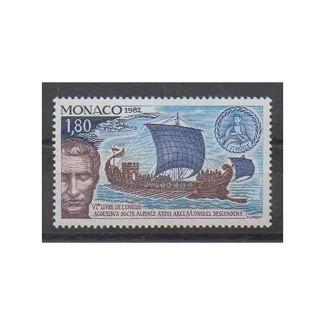 Authentique Monaco - 1982 - No 1357 - Navigation
