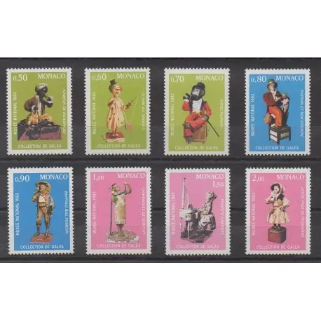 Monaco - 1983 - No 1377/1384 Tendance