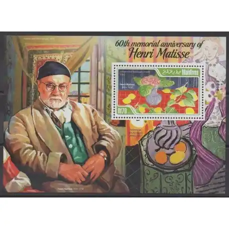 Maldives - 2014 - No BF684 - Peinture Commander Maintenant