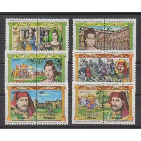 Promotion Saisonnière Tuvalu - Nukufetau - 1984 - No 2 - Royauté - Principauté