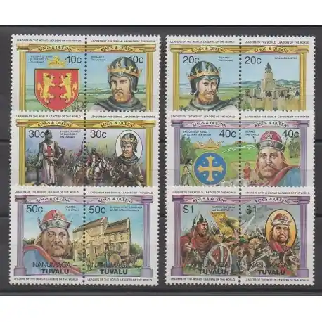 Tuvalu - Nanumaga - 1984 - No 2 - Royauté - Principauté Artisanat