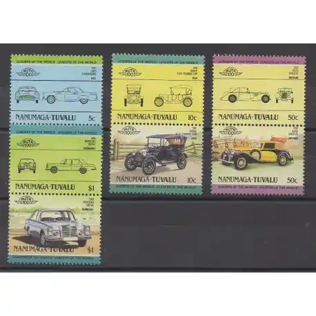 Tuvalu - Nanumaga - 1984 - No 3 - Voitures Marque