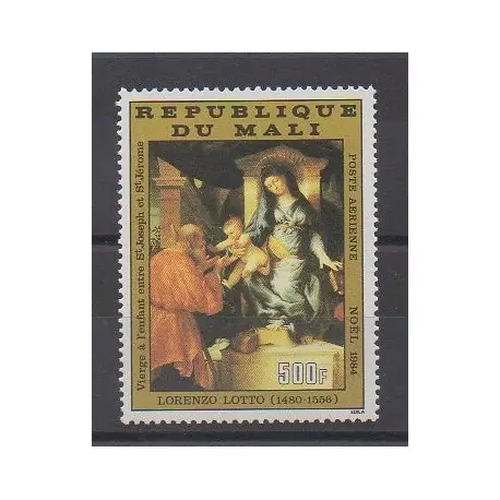 Mali - 1984 - No PA501 - Peinture - Noël Livraison Express
