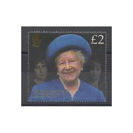 Jersey - 2002 - No 1038 - Royauté - Principauté Bon Plan