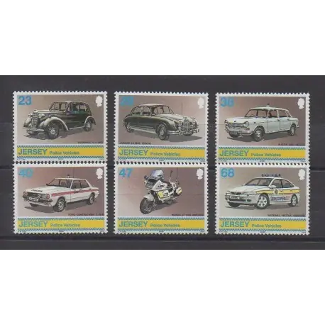 Jersey - 2002 - No 1026/1031 - Voitures Tendance