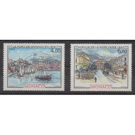 Prix Promo Monaco - 1985 - No 1492/1493 - Peinture
