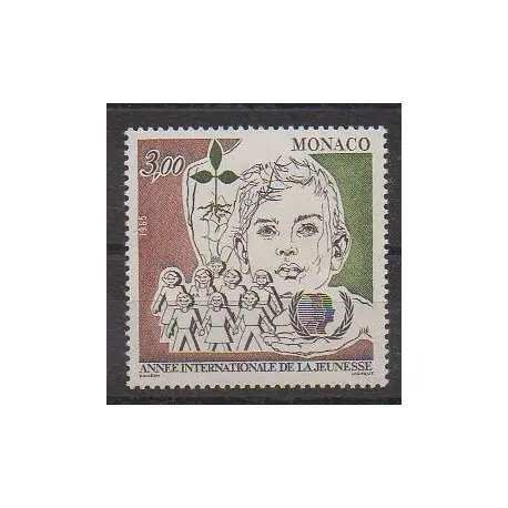Monaco - 1985 - No 1478 Livraison Mondiale
