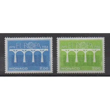 Must-Have Monaco - 1984 - No 1418/1419 - Europa