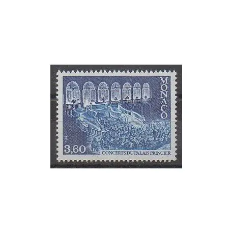 Prix Réduit Monaco - 1984 - No 1429 - Musique